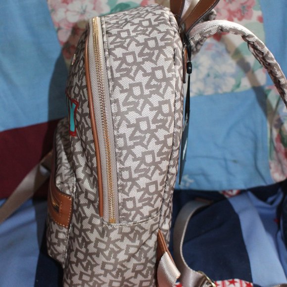 Dkny Bags Nwt Dkny Casey Md Backpack Dkny Initials And Graffiti Or